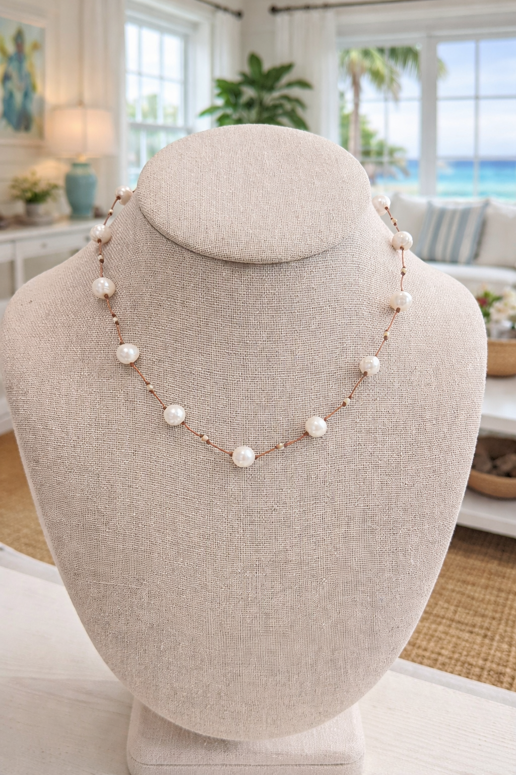 Maré Pearl Strand Necklace