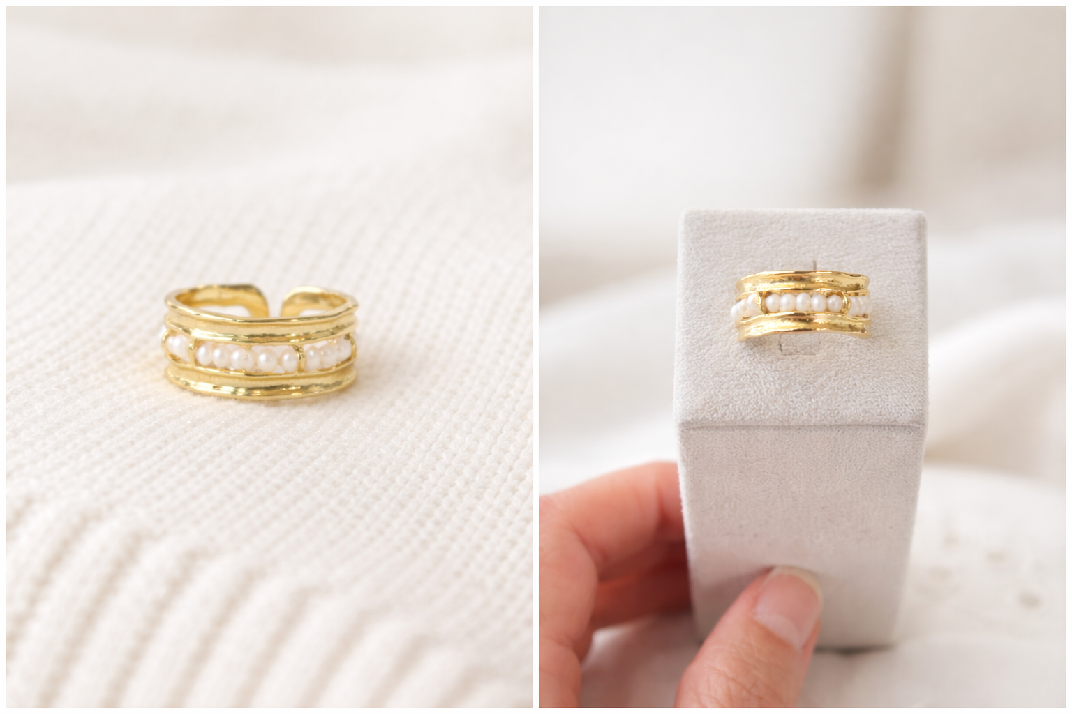 Golden Whisper Ring