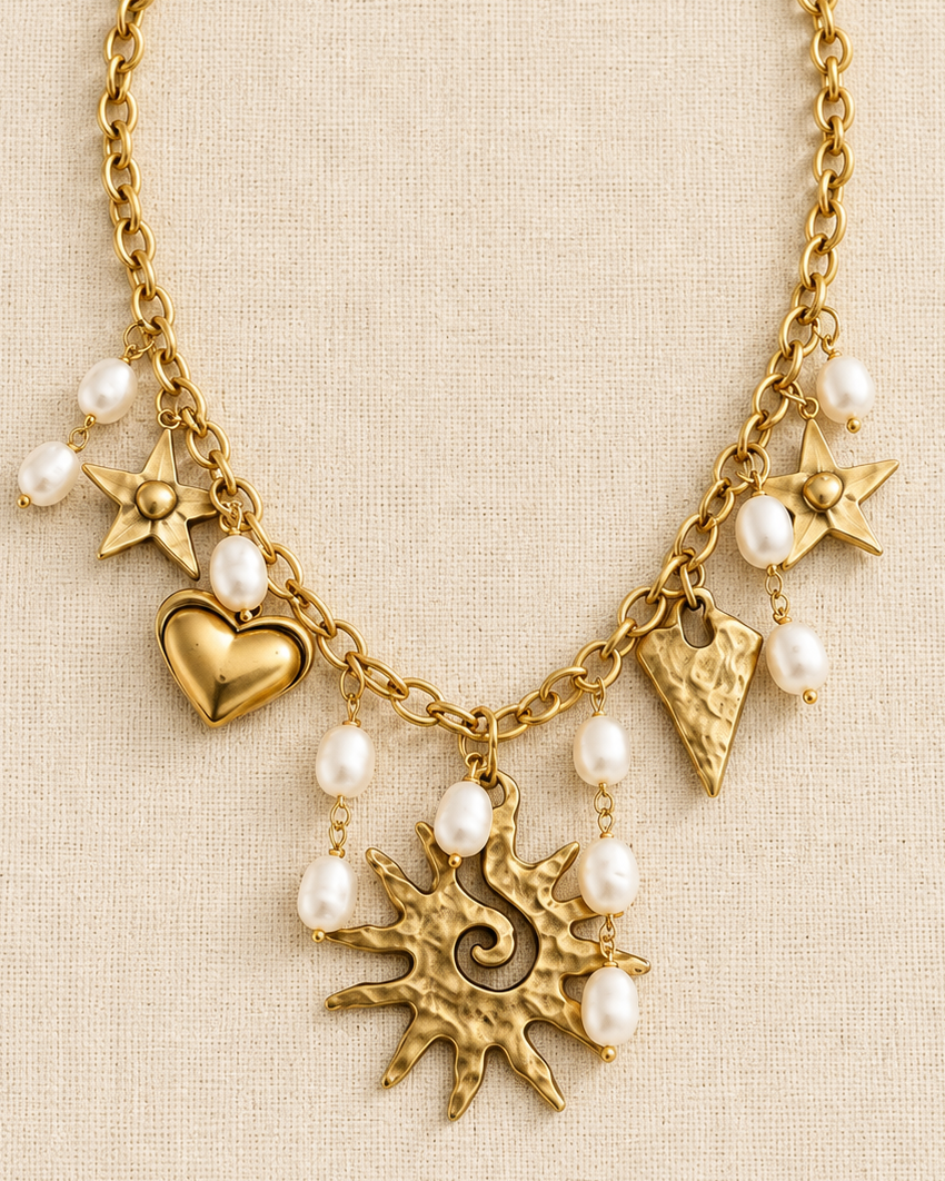 The Solimar Charm Necklace