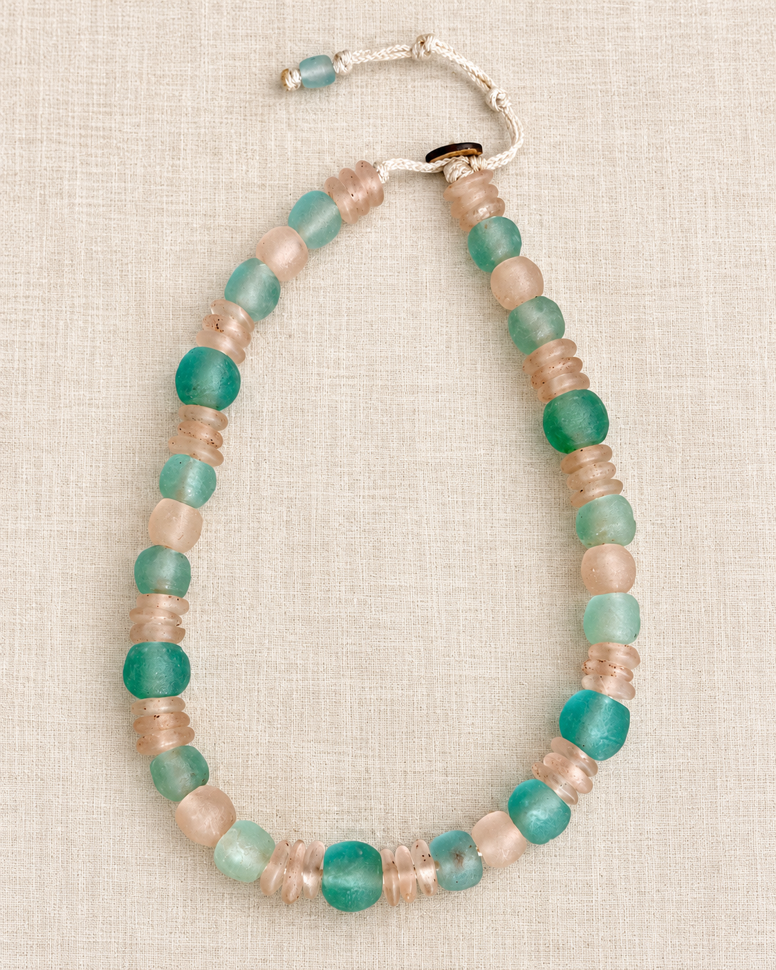 Marine Sea Glass Necklace