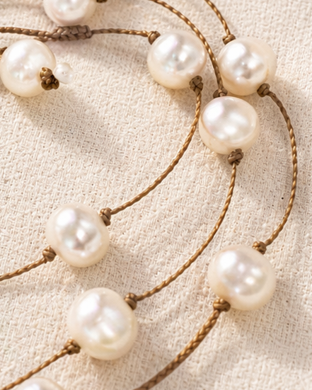 Côte Convertible Pearl Necklace