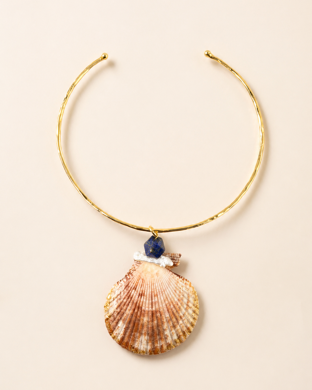 Ocean Blue Shell Choker