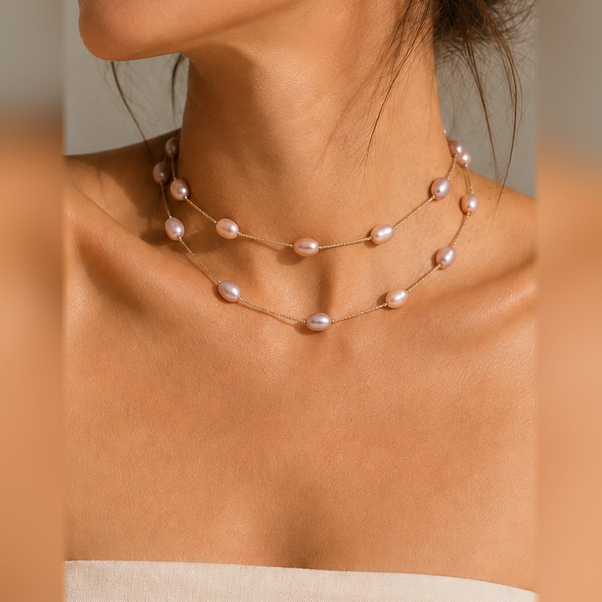 Rosée Pearl Necklace