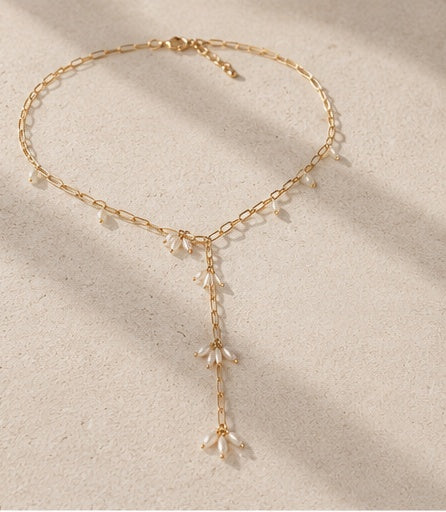 Pearl Cascade Necklace