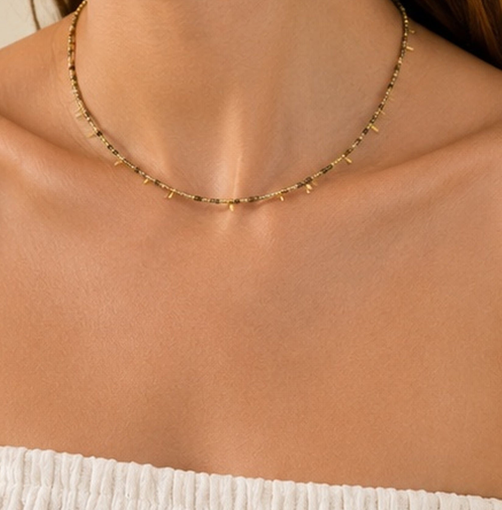 Tourmaline Whisper Necklace