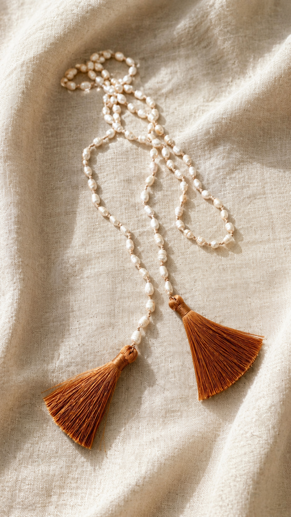 Solène Necklace — Pearl