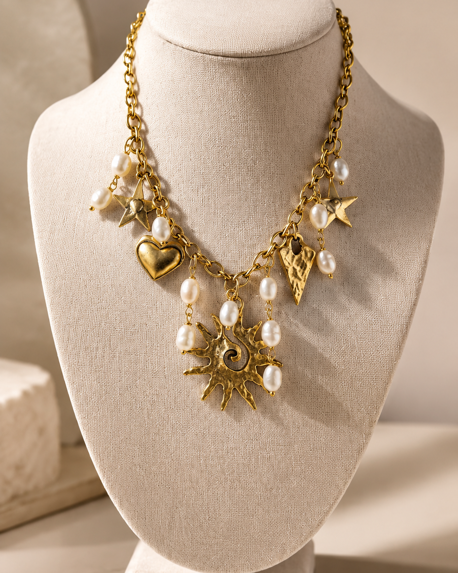 The Solimar Charm Necklace