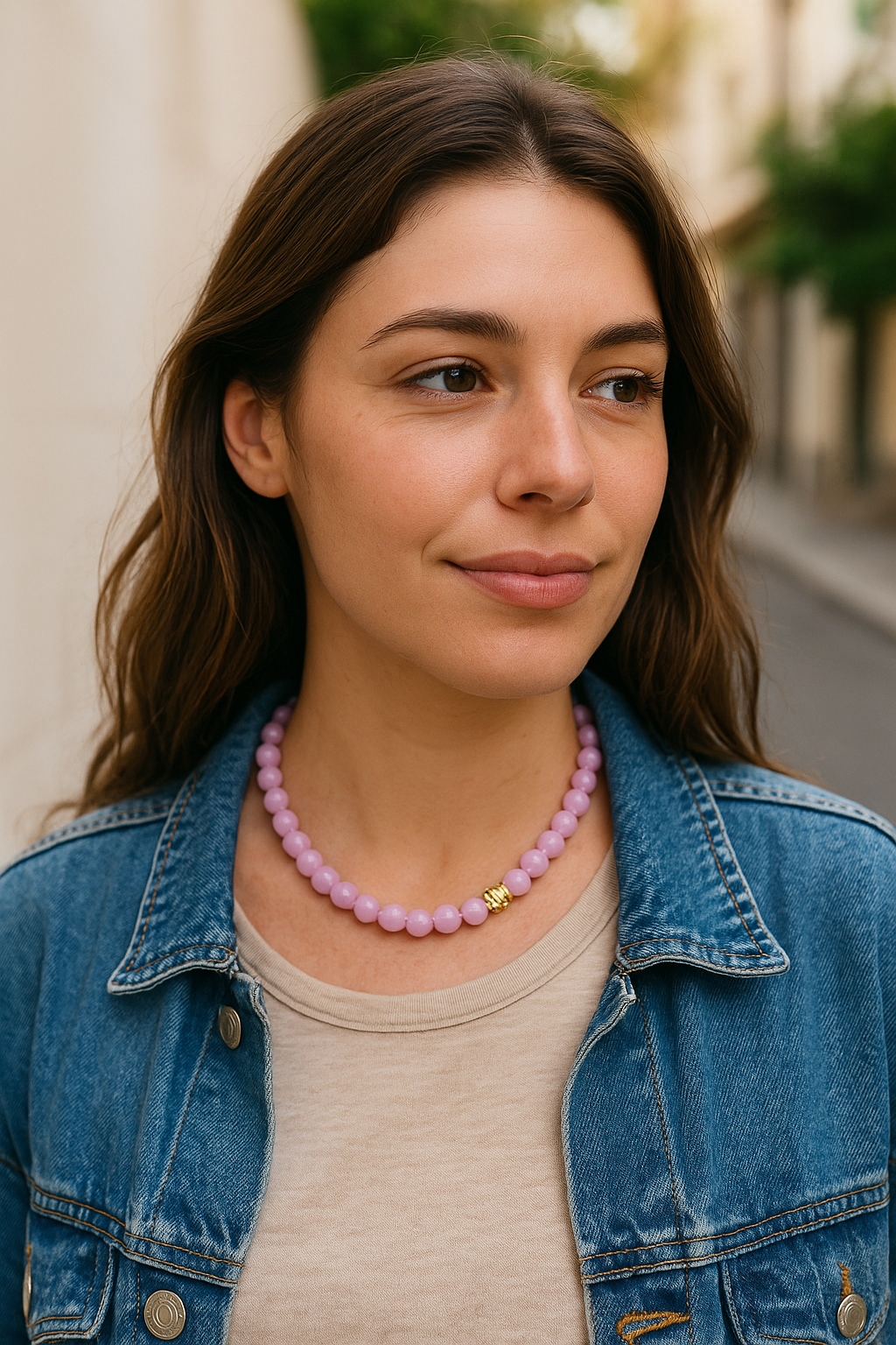 Bloom Necklace - peony