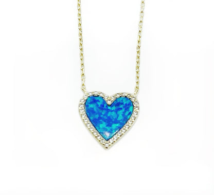 Ocean Heart Necklace