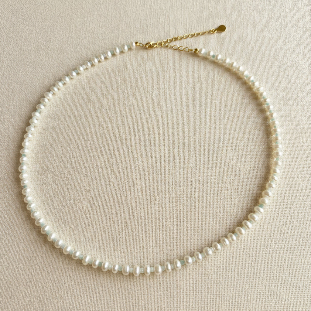 Delicate Pearl Choker