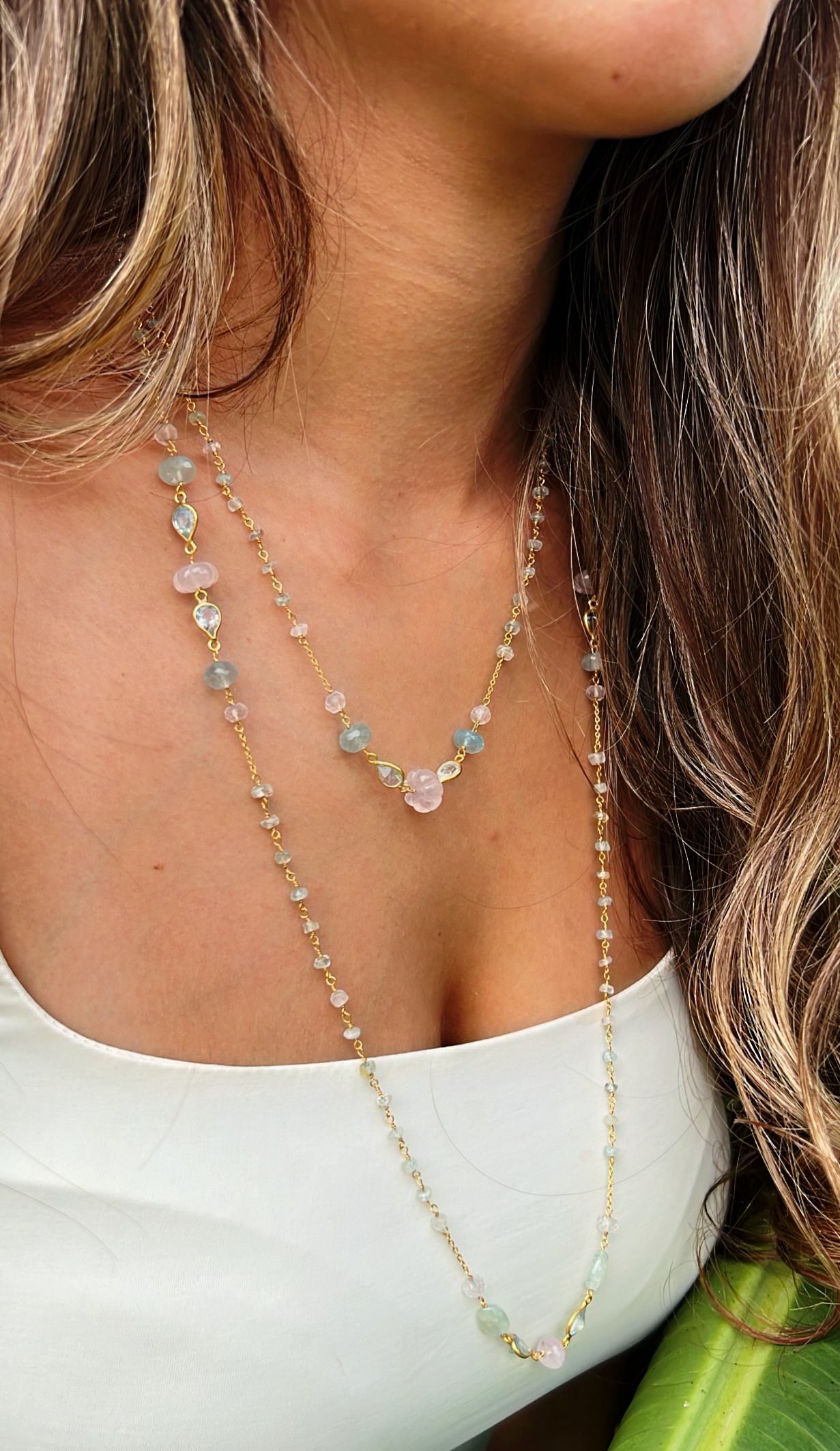 Paradise Multi Stone Necklace