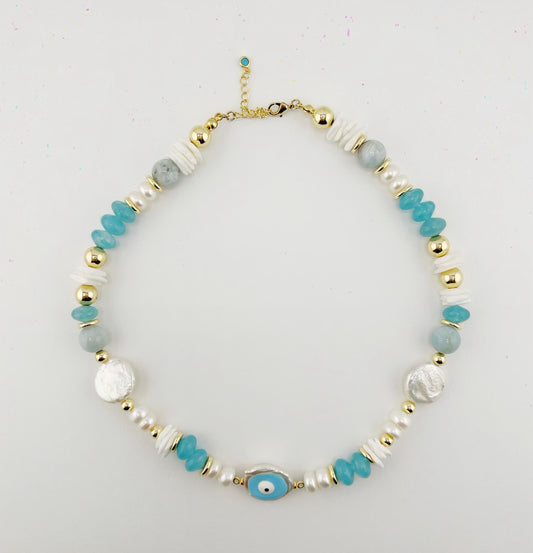 Blue Eye Necklace