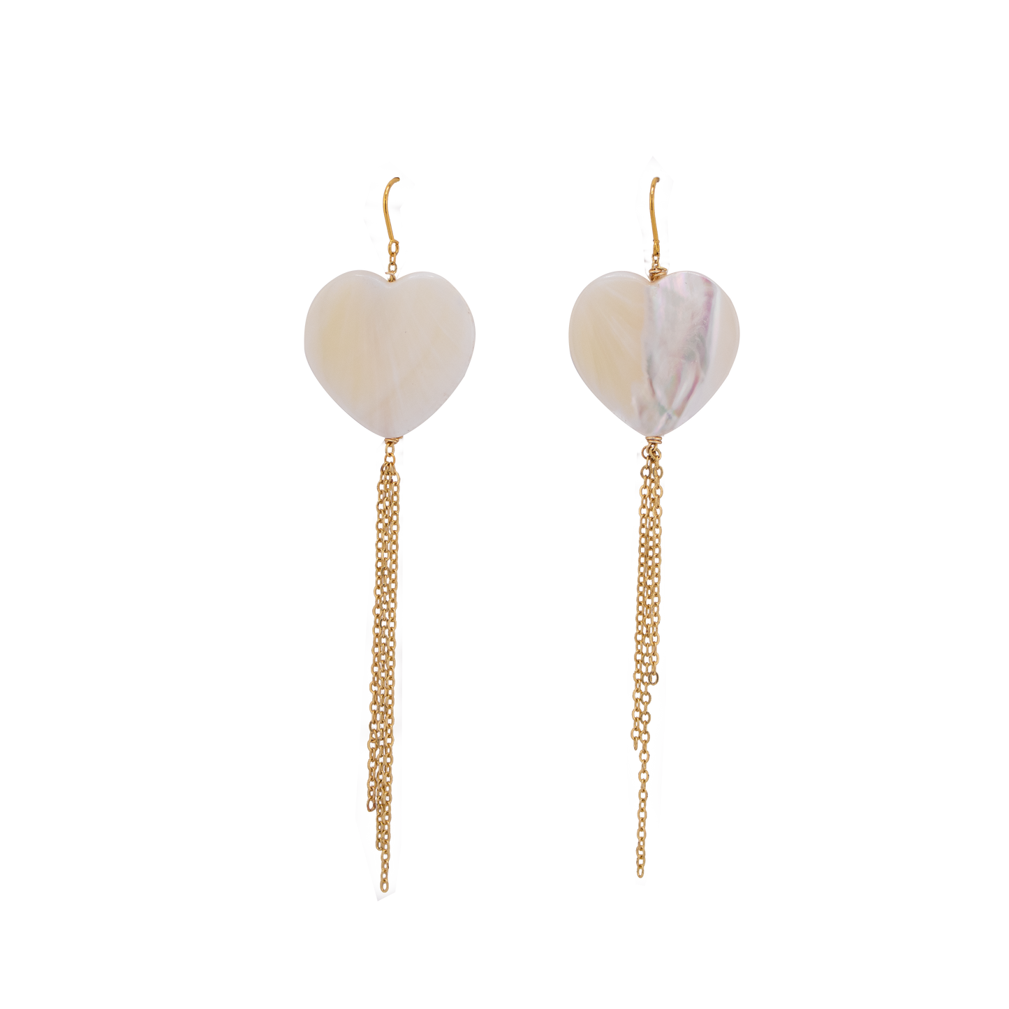 In Love Mother Pearl Earrings