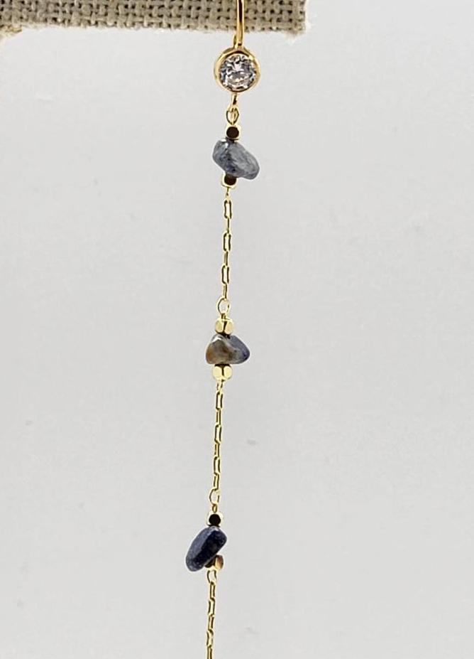 Lapis lazuli Stone Earrings