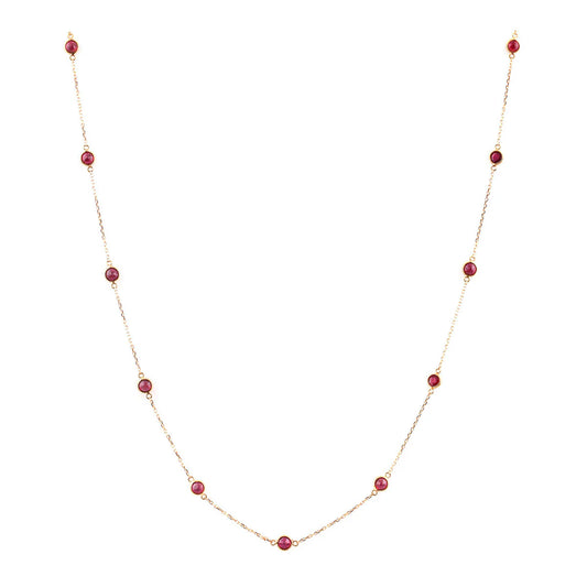 Ruby Serenity Necklace