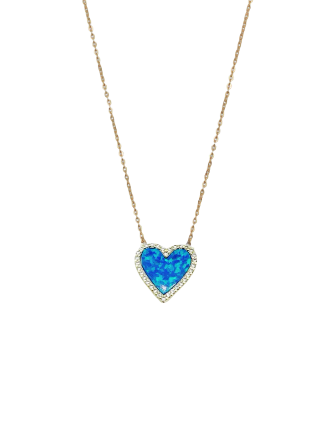 Ocean Heart Necklace