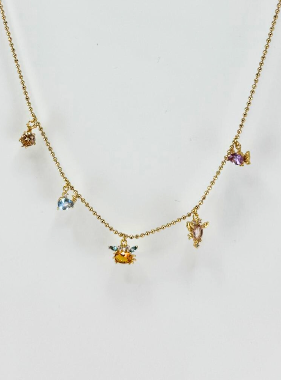 Under the Sea Crystal Necklace