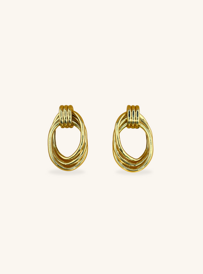 Retro Knot Earrings