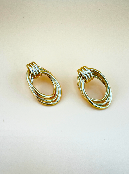 Retro Knot Earrings