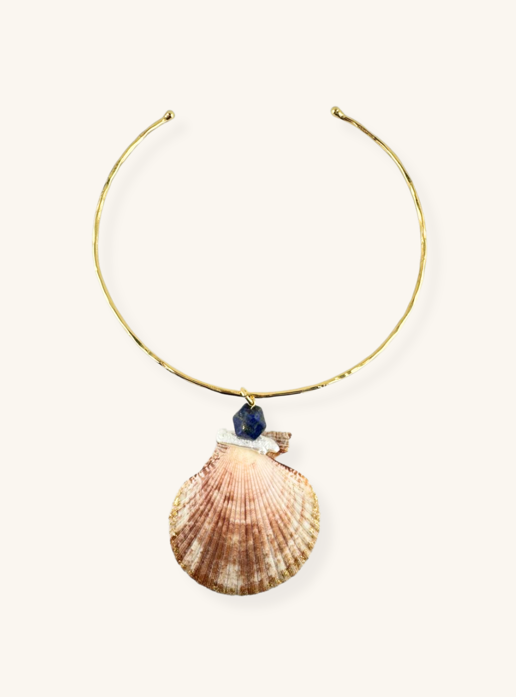 Ocean Blue Shell Choker