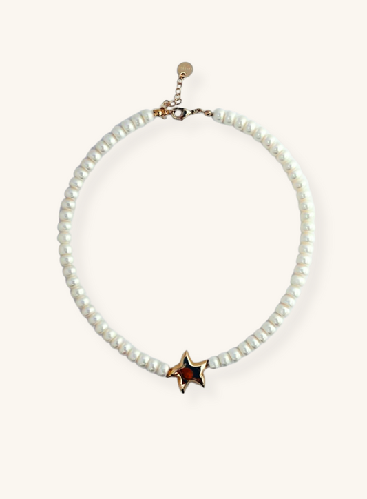 Starfish Pearls Necklace