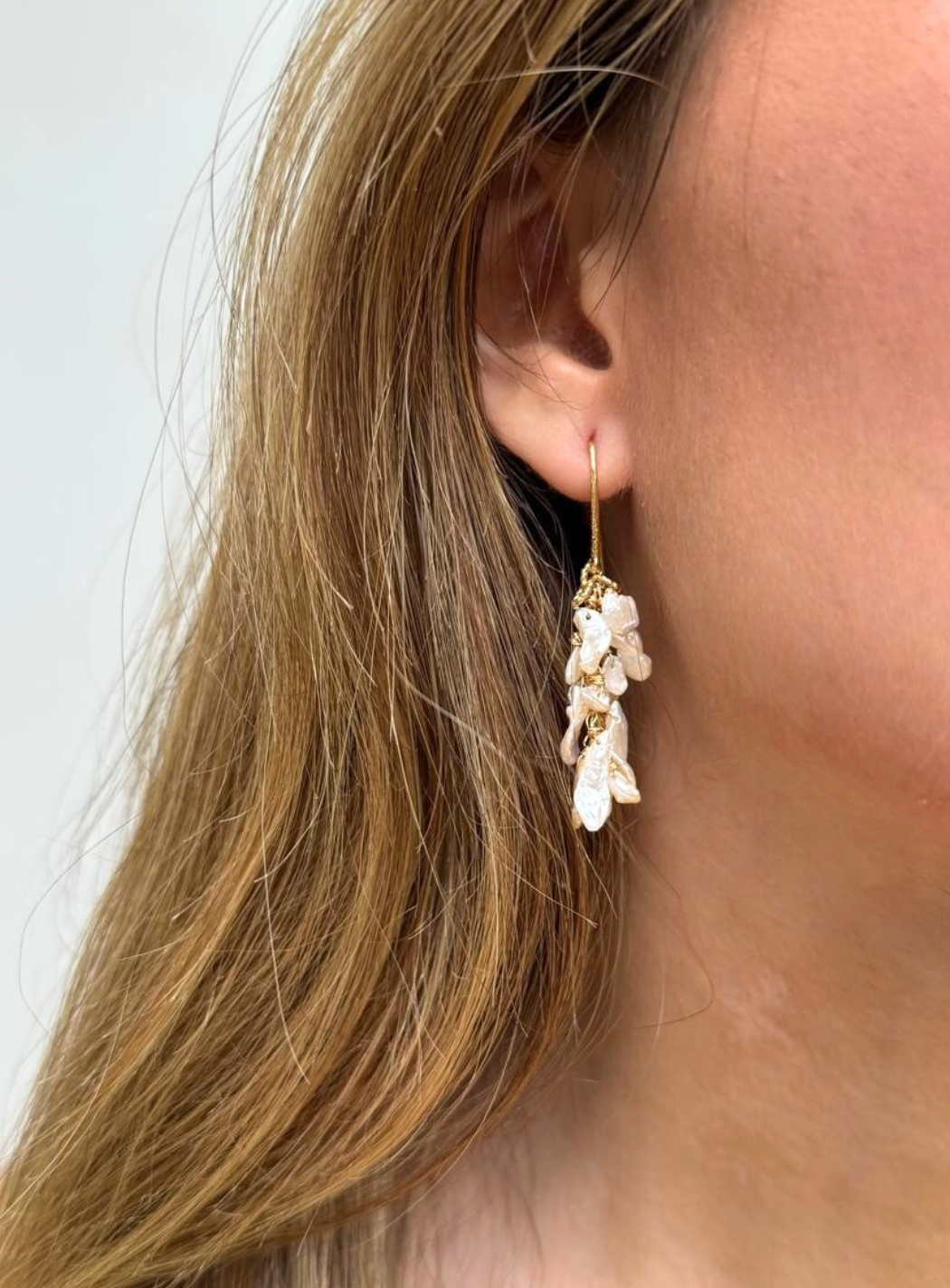 Mini Bloom Pearl Earrings