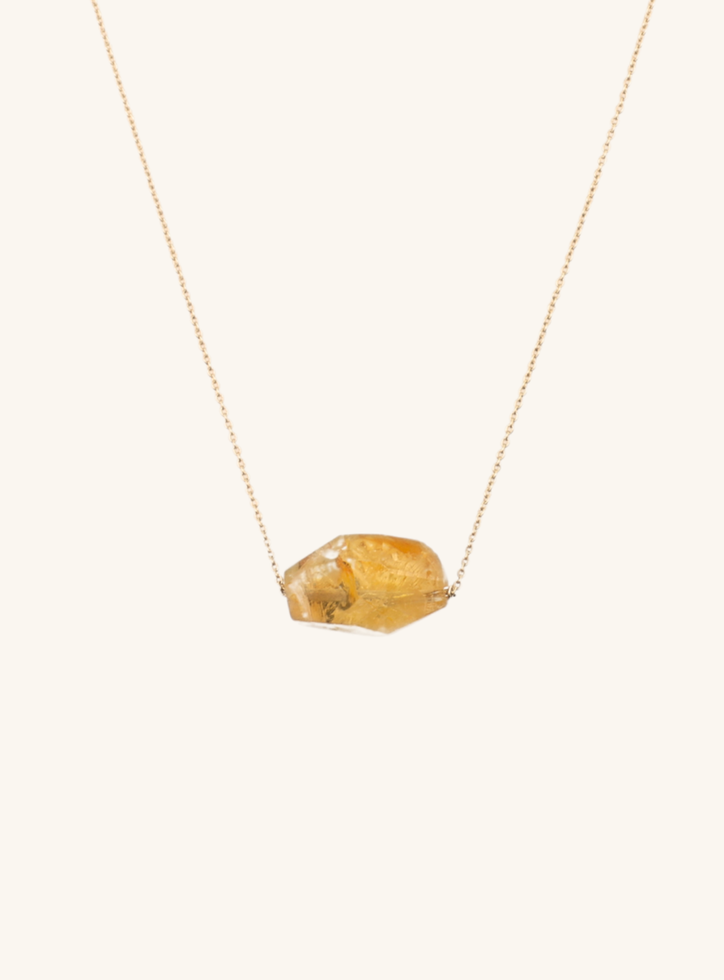 Crystalline Citrine Necklace