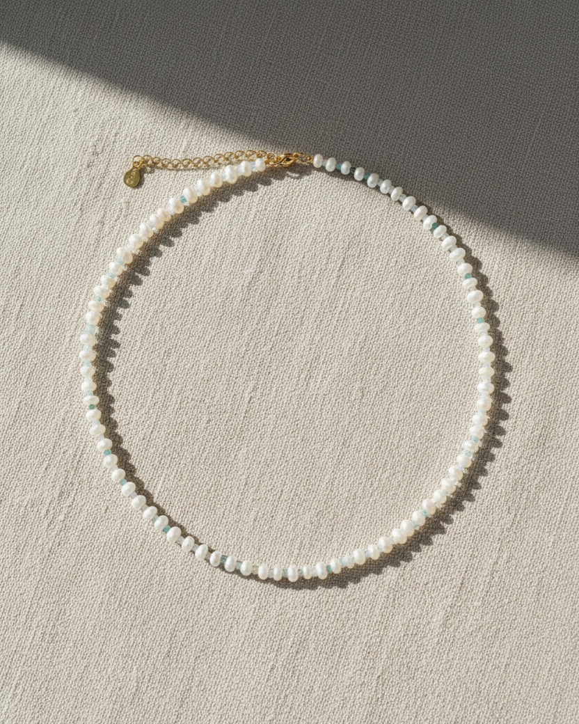 Delicate Pearl Choker