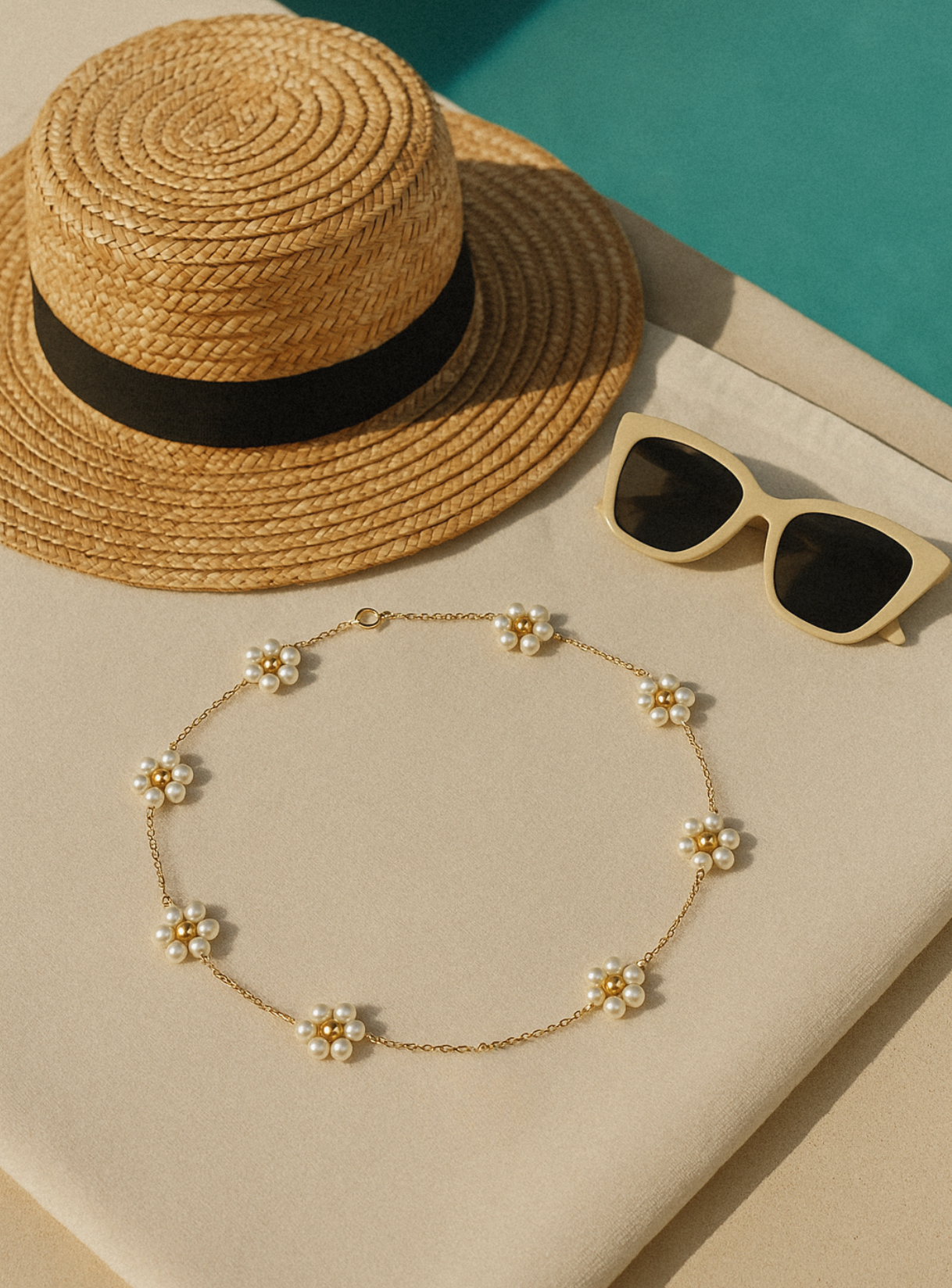 The Pearl Blossom Necklace