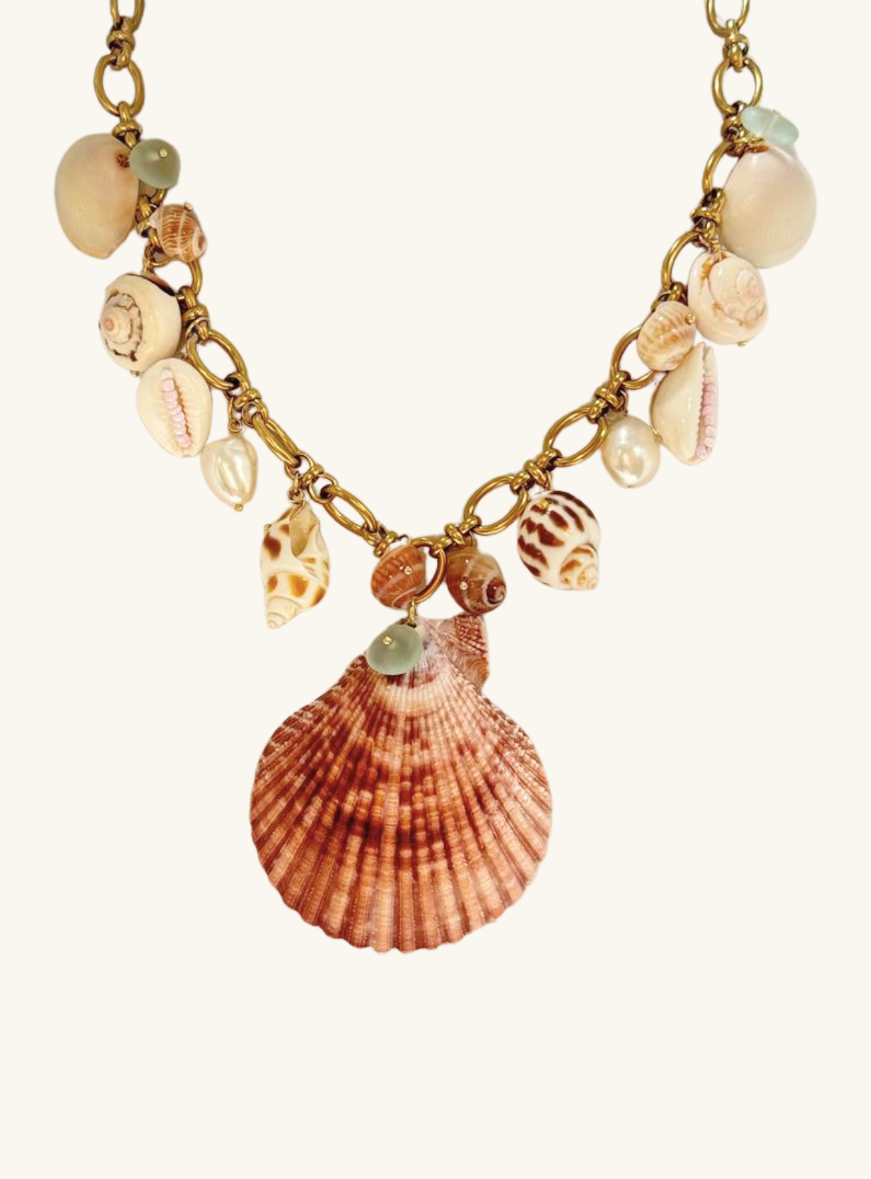 Mariale Tide Charm Necklace