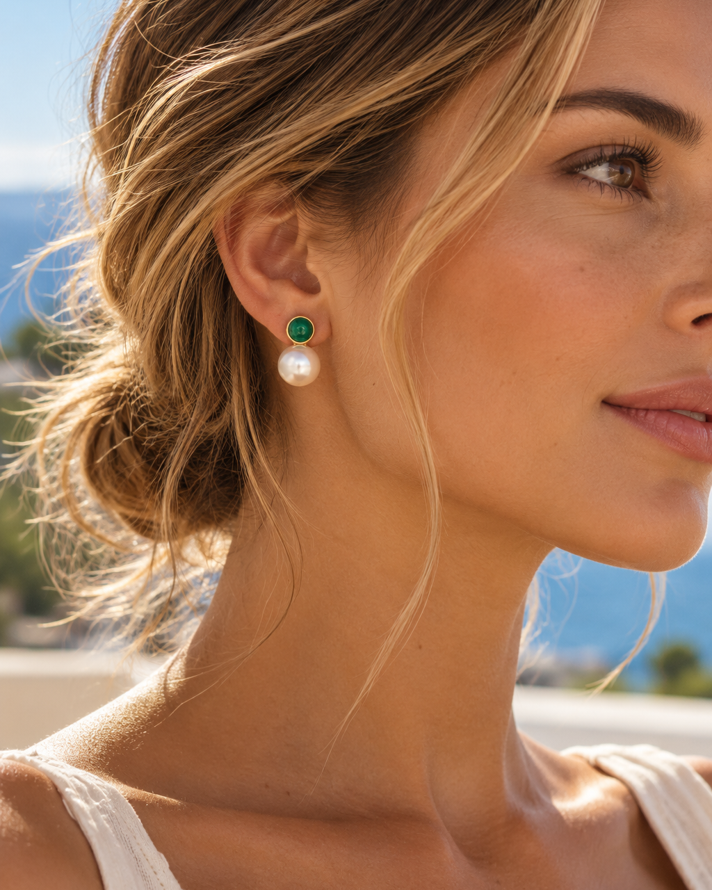 Victoria Pearl Stud