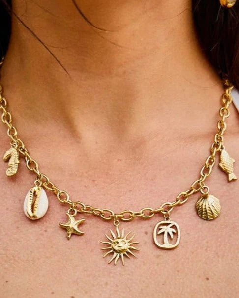Ocean Charm Necklace