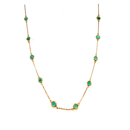 Emerald Serenity Necklace