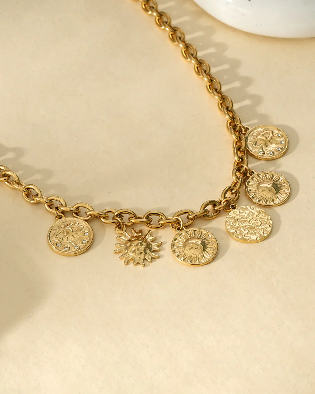 Sun Charms Necklace